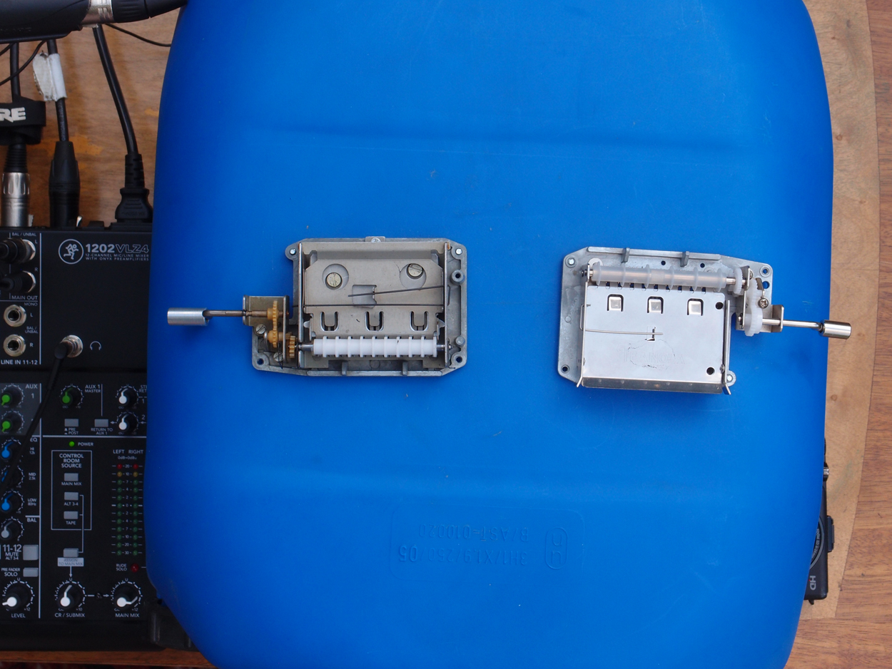 2019-06-21 rauschpartikel (Komposition und präpariertes Tonband mit Field Recording)